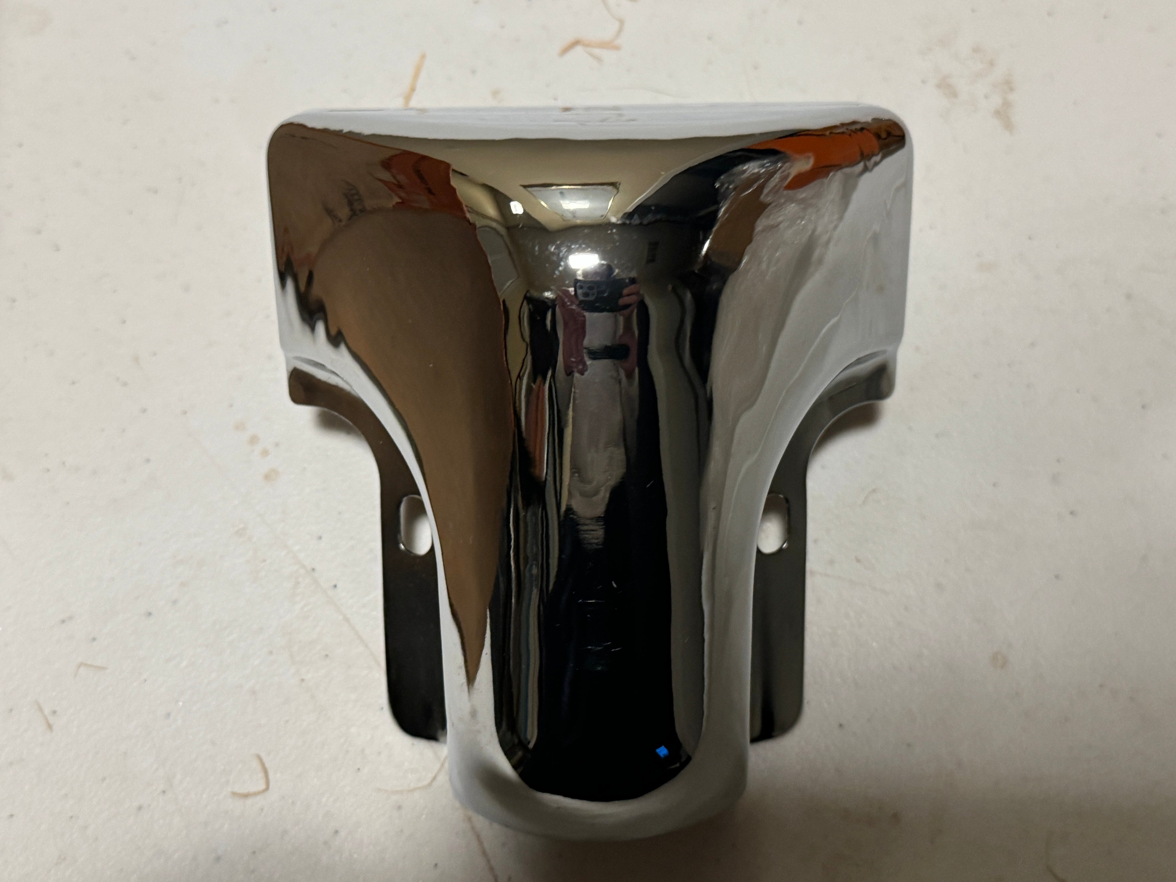 Harley NOS 56095-59 Chrome Handlebar Clamp Cover 1959-1961 Sportster XLH