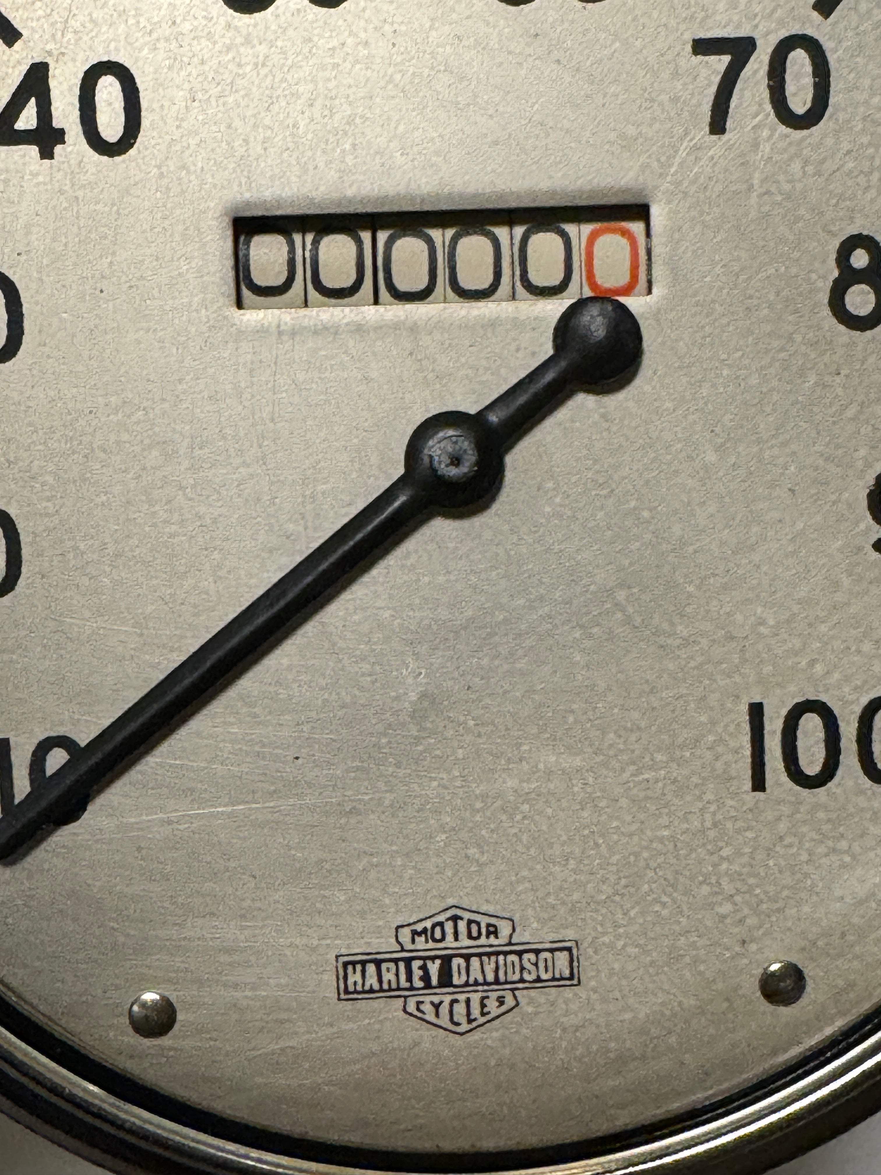 Harley 11126-36 E & EL Knucklehead Speedometer Head