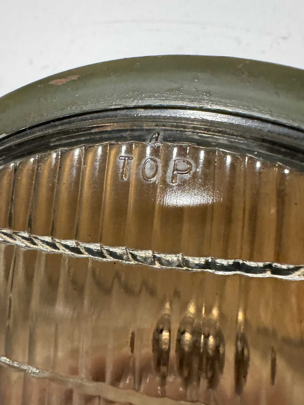 Harley 4901-35 NOS Cycle-Ray Headlamp OD Green WLA, WLC, ELA, UA, WWII