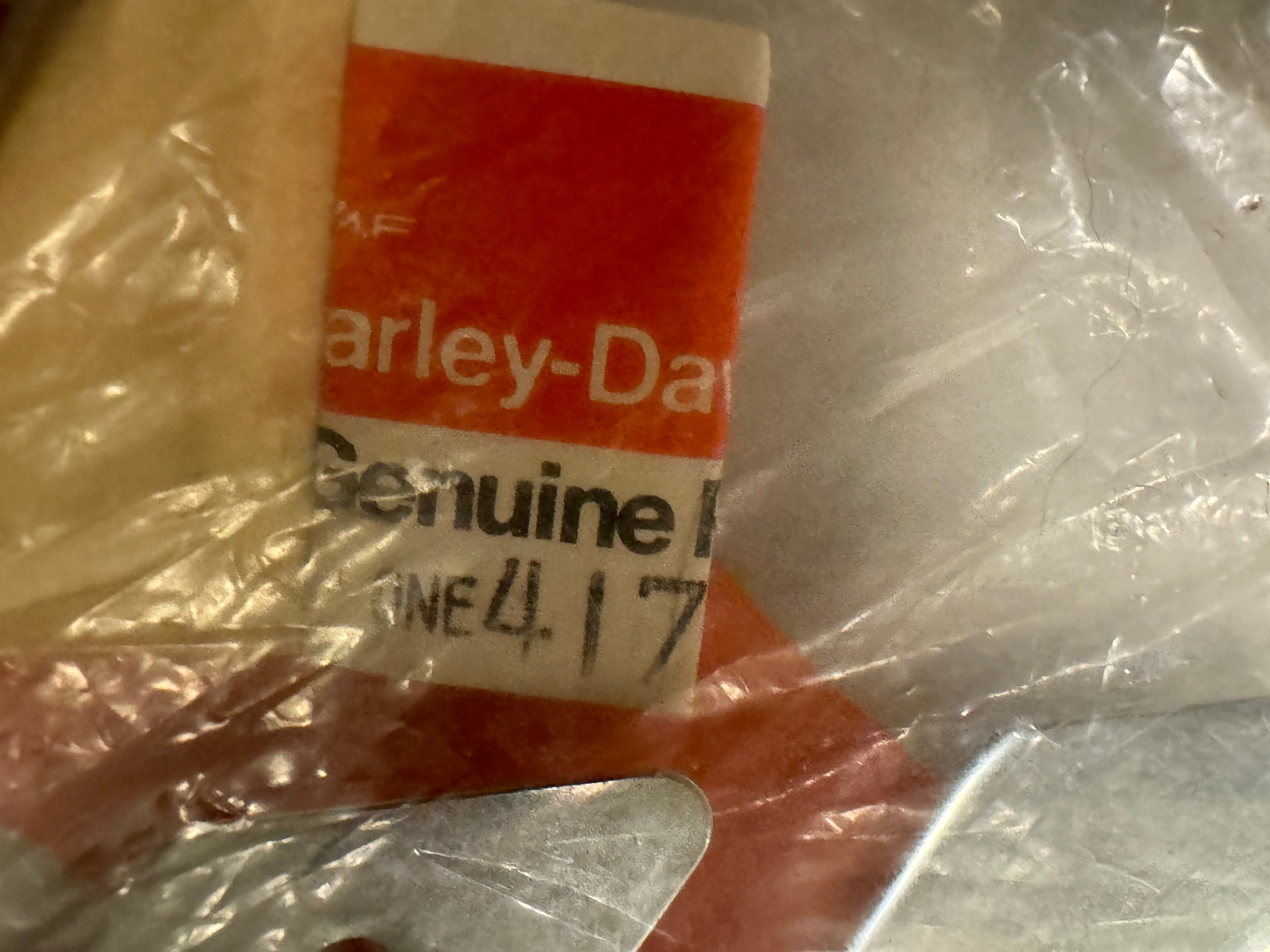 harley NOS 41737-63 Rear Master Cylinder Cover Duo-Glide Electra-Glide FX 1958-1978