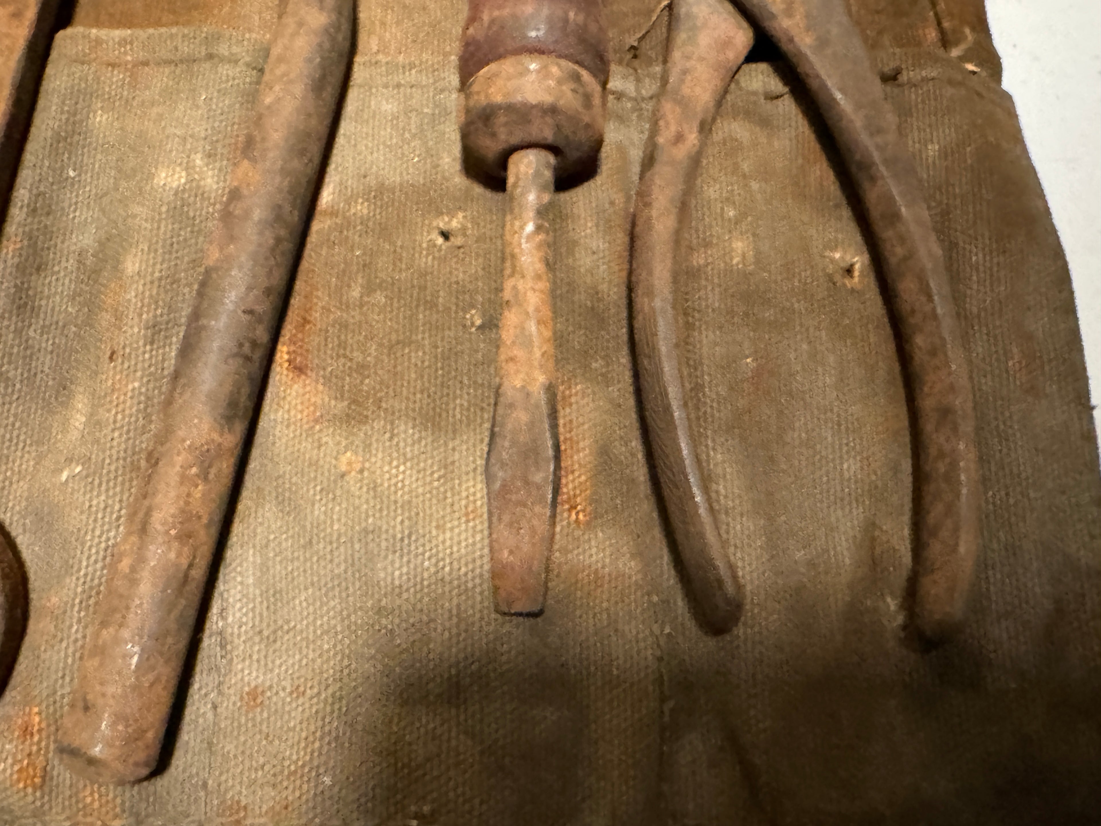 Harley Tool Roll With Tools 1930's 1940's Knucklehead UL WL