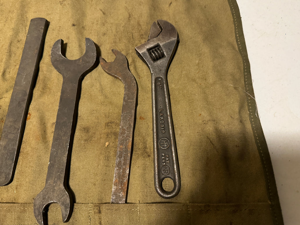 Harley WLA WLC Tool Roll OEM Original WWII Military