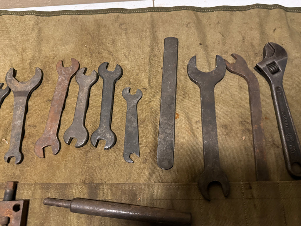 Harley WLA WLC Tool Roll OEM Original WWII Military