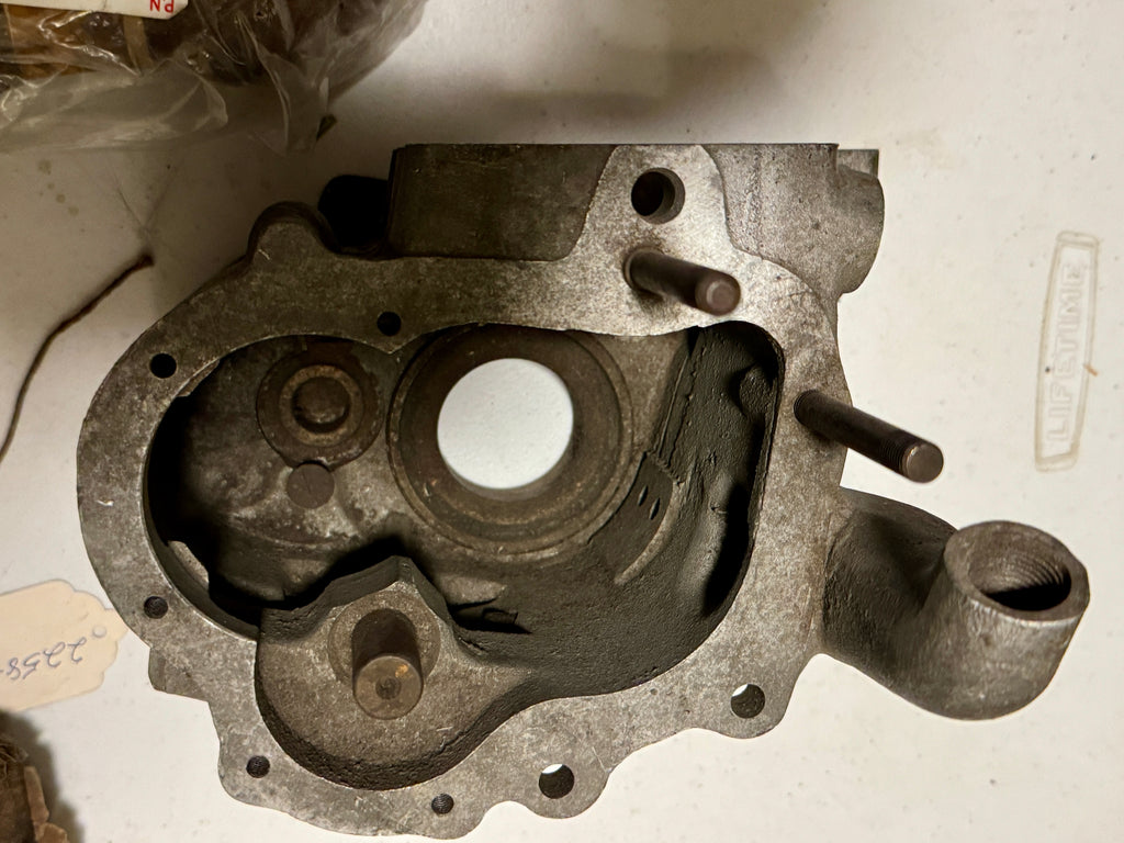 Harley NOS 2258-38 1938-1939 Two Bolt Transmission Case 2345-33 Sprocket Cover & Door