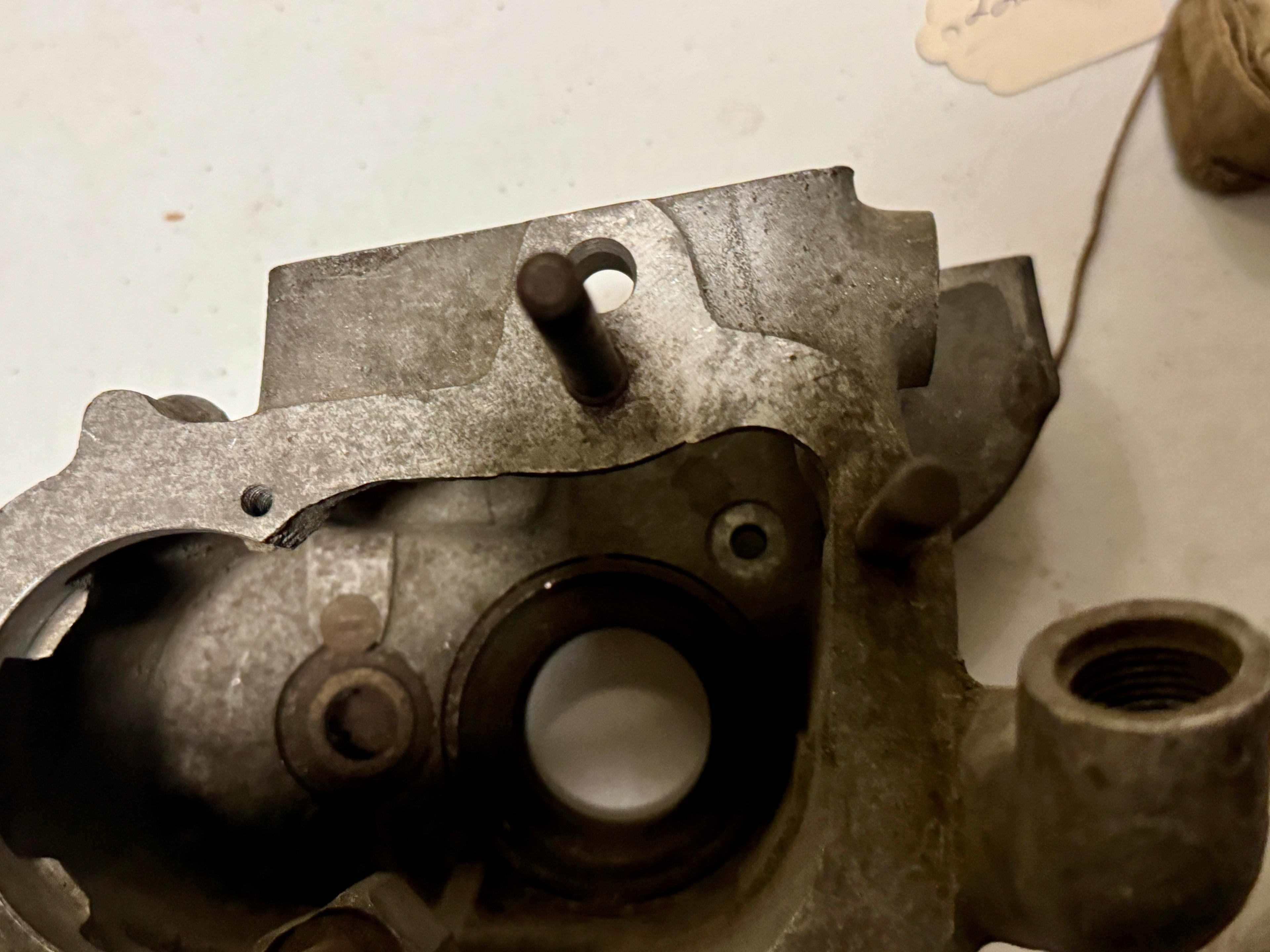 Harley NOS 2258-38 1938-1939 Two Bolt Transmission Case 2345-33 Sprocket Cover & Door