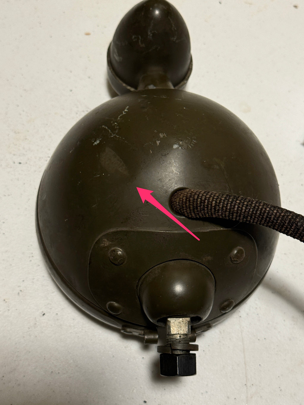 Harley NOS 67700-42 XA WWII Military Headlamp & Blackout Marker Lamp