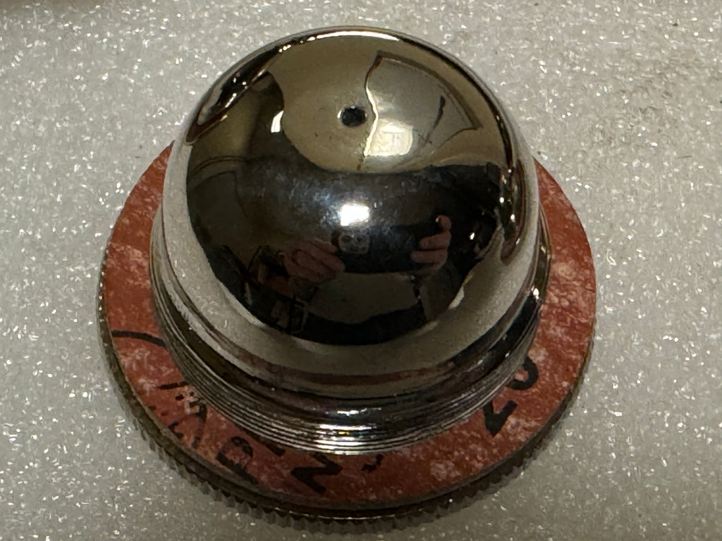 Harley JD VL Single DL RL Fuel Cap & Plunger or Syringe Cap Kit 1925-1934 Nickel Plated