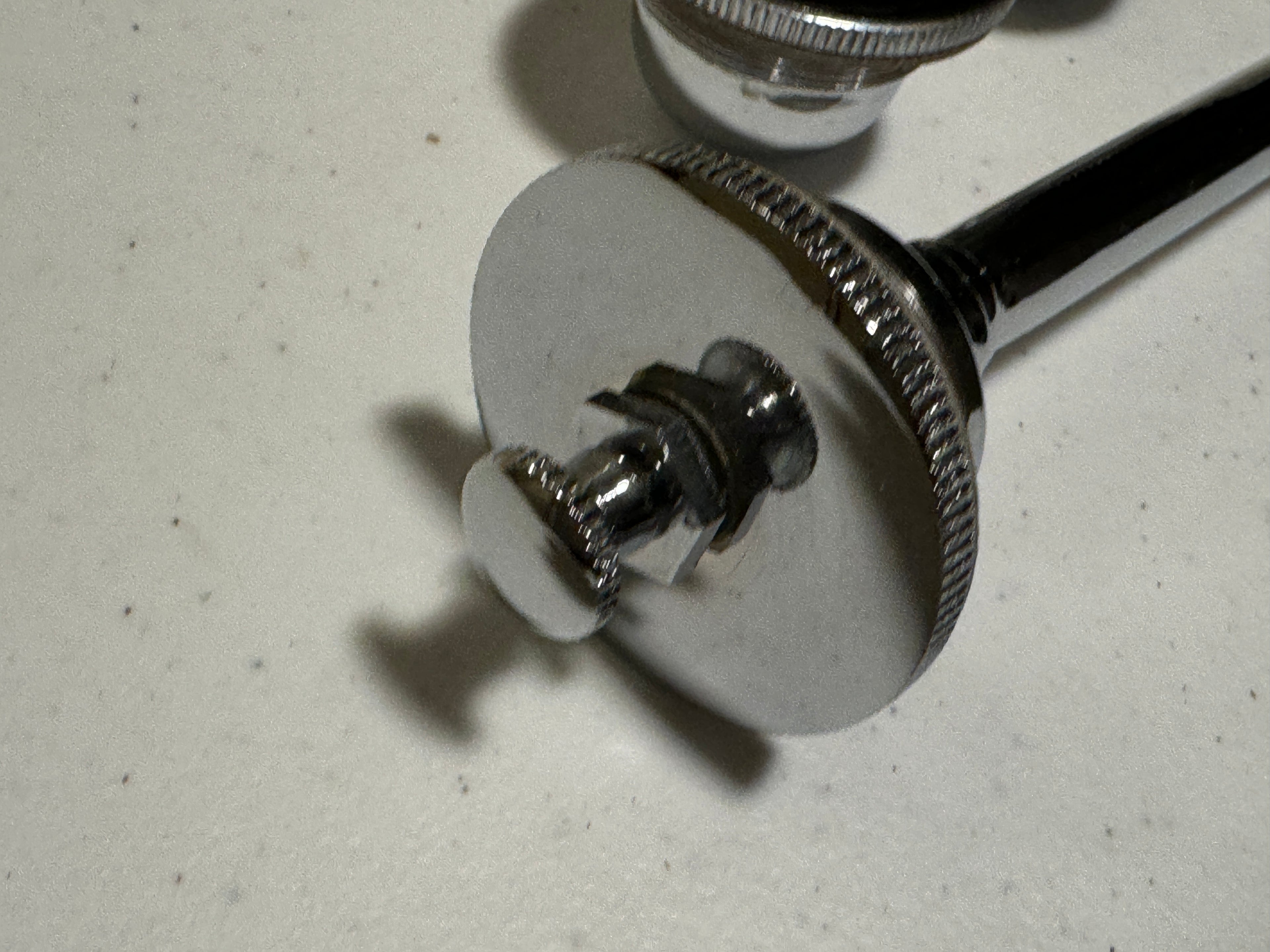 Harley JD VL Single DL RL Fuel Cap & Plunger or Syringe Cap Kit 1925-1934 Chrome Plated (Copy)