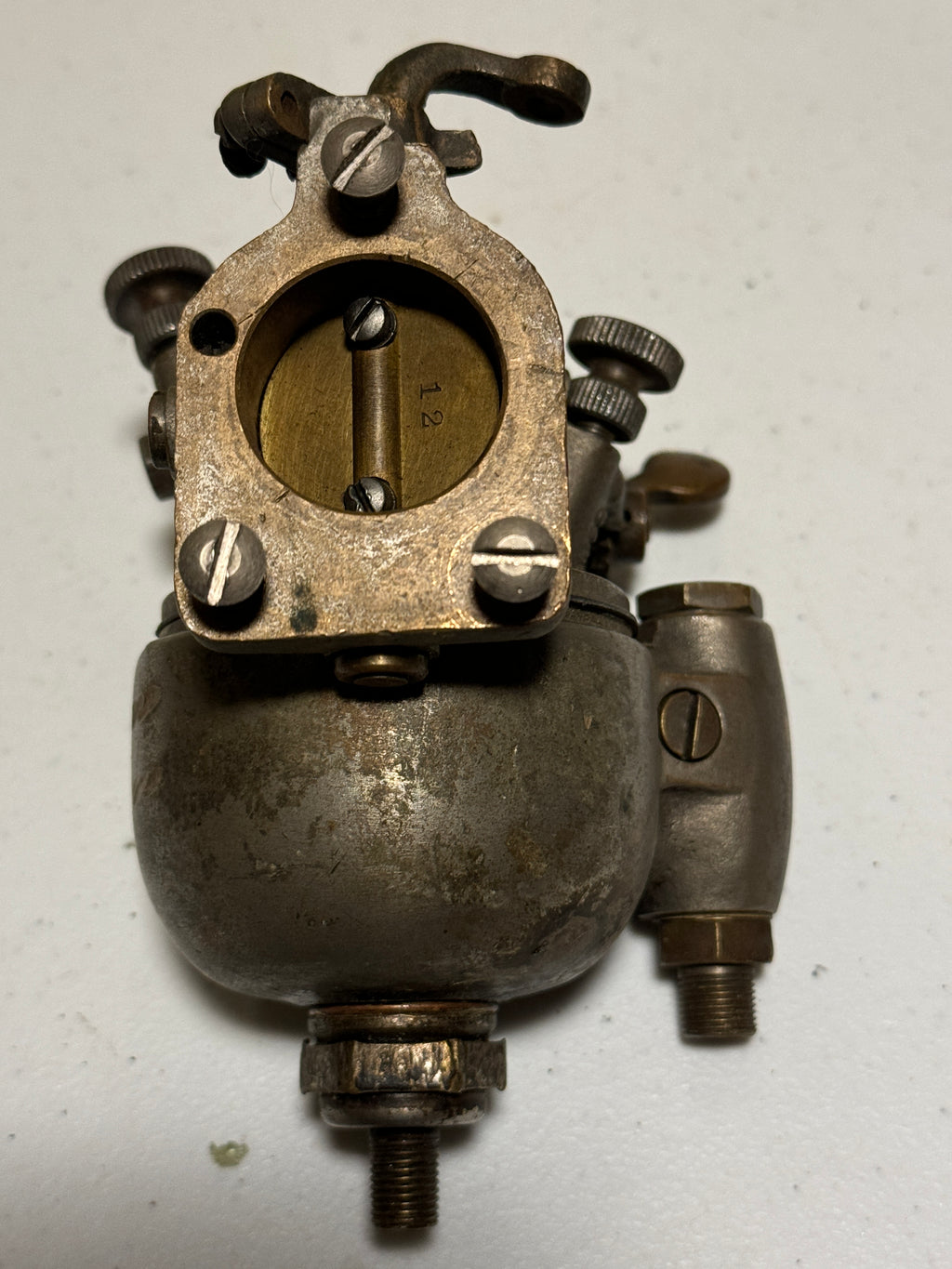 Indian Linkert M-7 1" Carburetor Nickel Plated Sport Scout 1933-1943