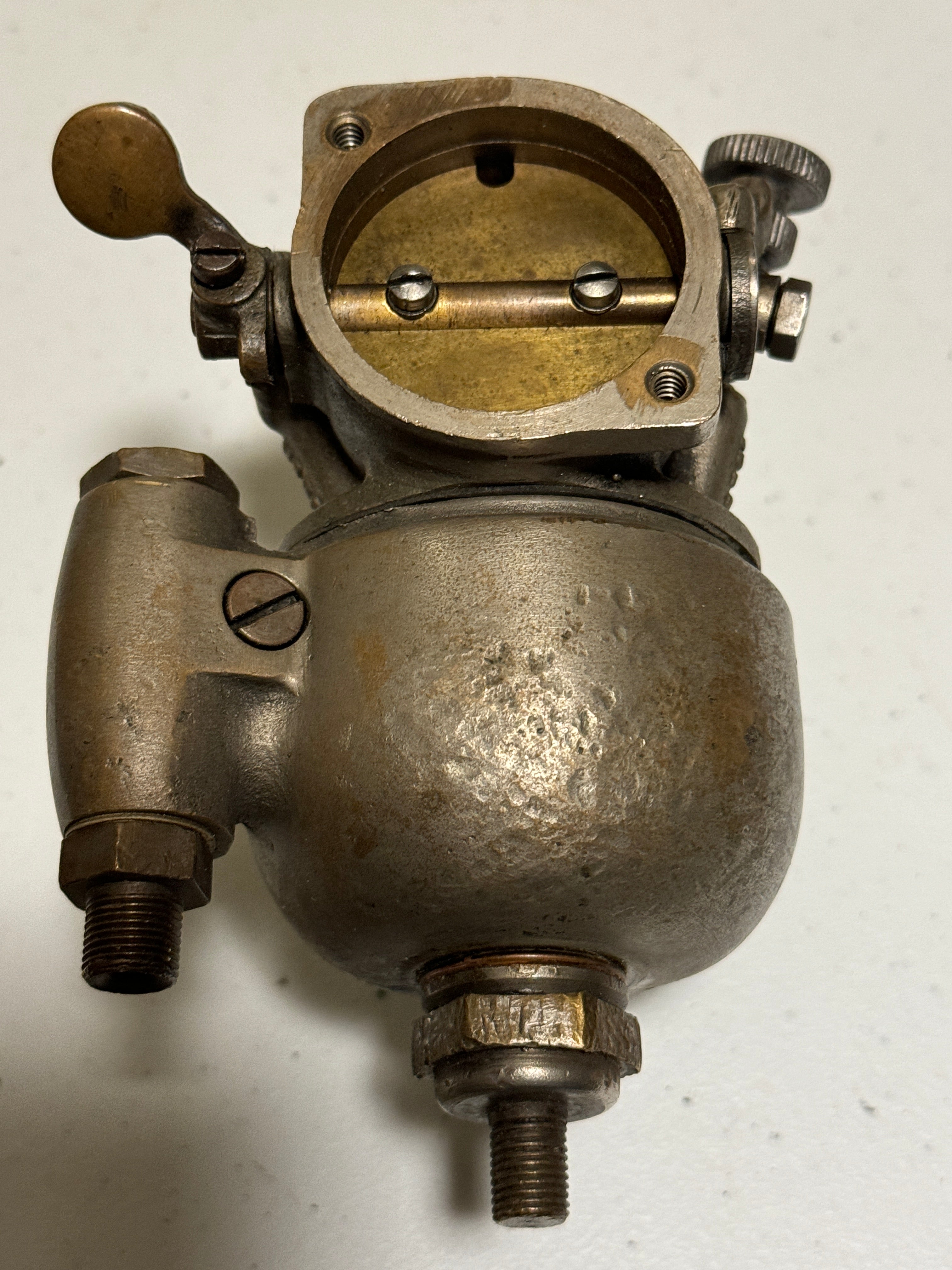 Indian Linkert M-7 1" Carburetor Nickel Plated Sport Scout 1933-1943