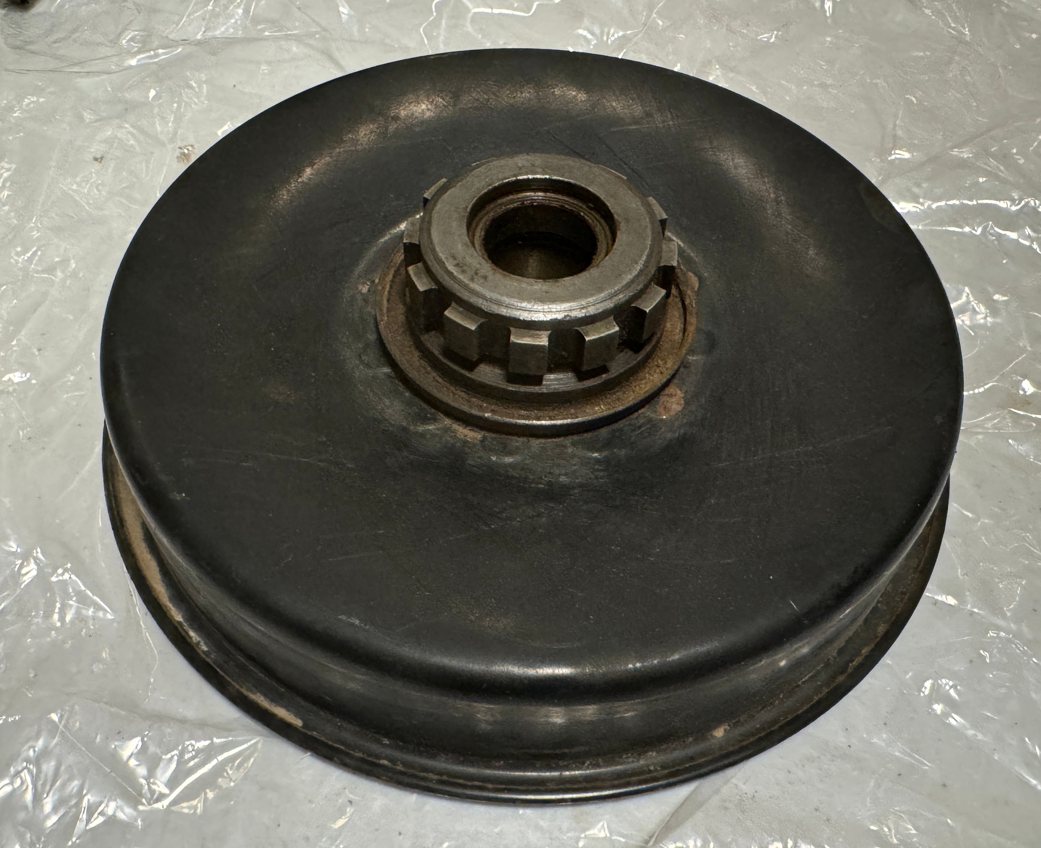 Harley VL NOS Sidecar Brake, Axle, & Hubcap