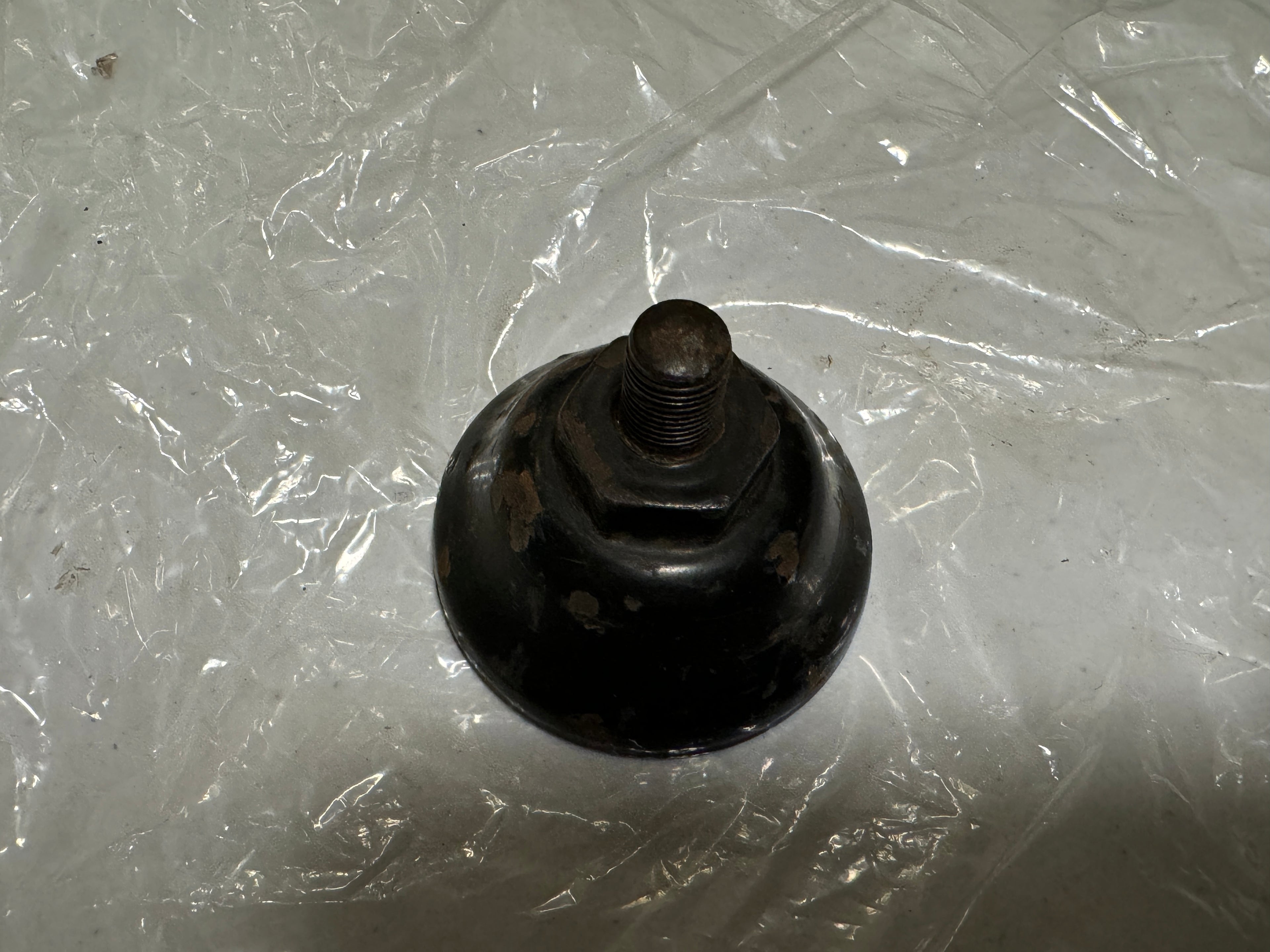 Harley VL NOS Sidecar Brake, Axle, & Hubcap