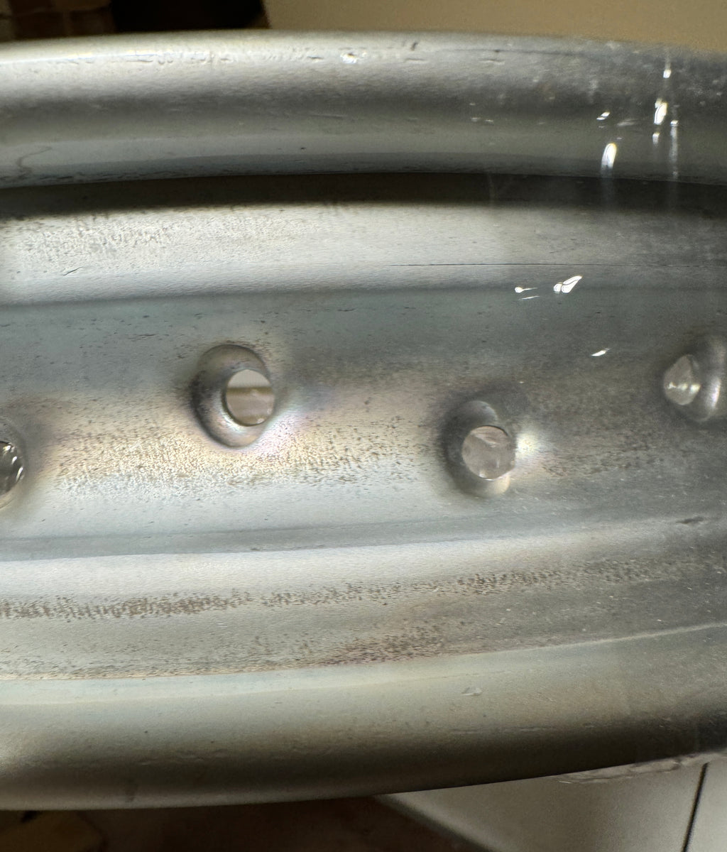 Harley 3940-35 Cad Plated 18" Rim Pre-War Knucklehead UL VL