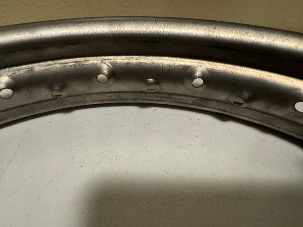 Harley 3940-35 18" Kelsey-Hayes Rim Pre-War Knucklehead UL VL Stamped KHW