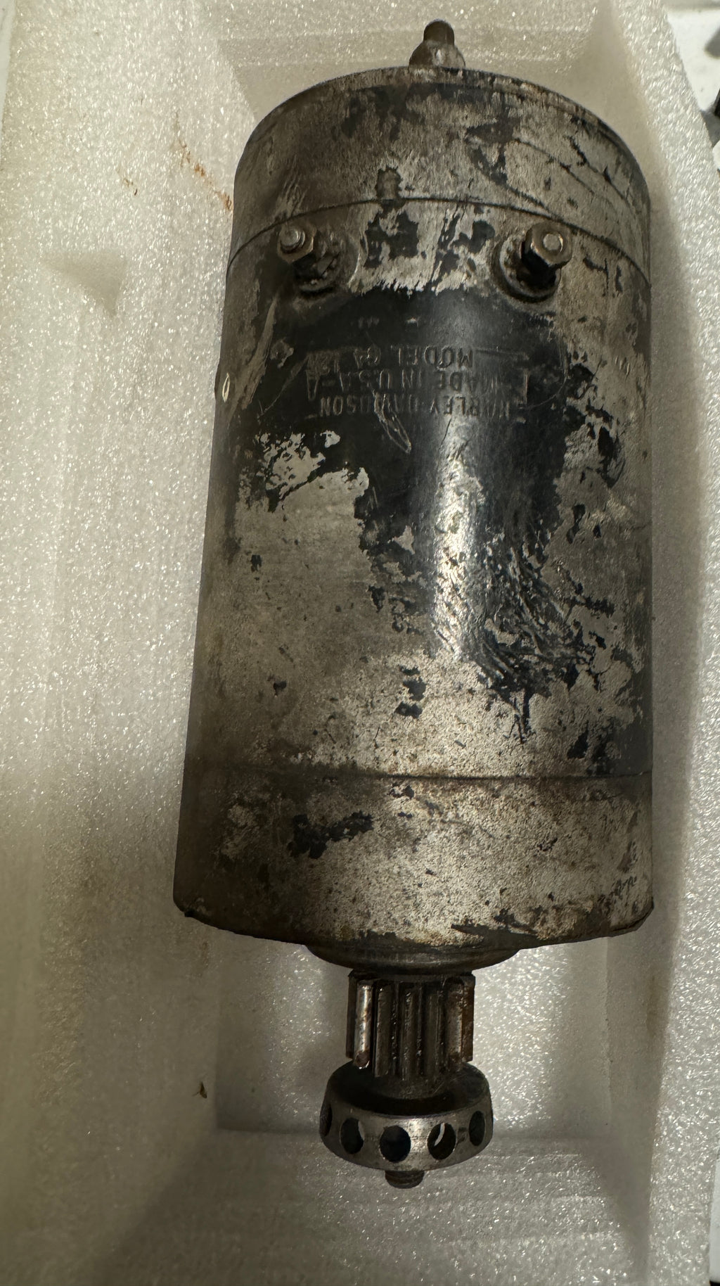 Harley Model 64 12 Volt Generator 1964 Servicar Only