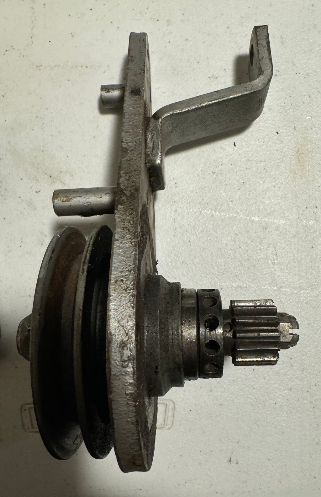 Harley Servicar Alternator Pulley Bracket 29963-65 & Adjuster 29971-65 Complete