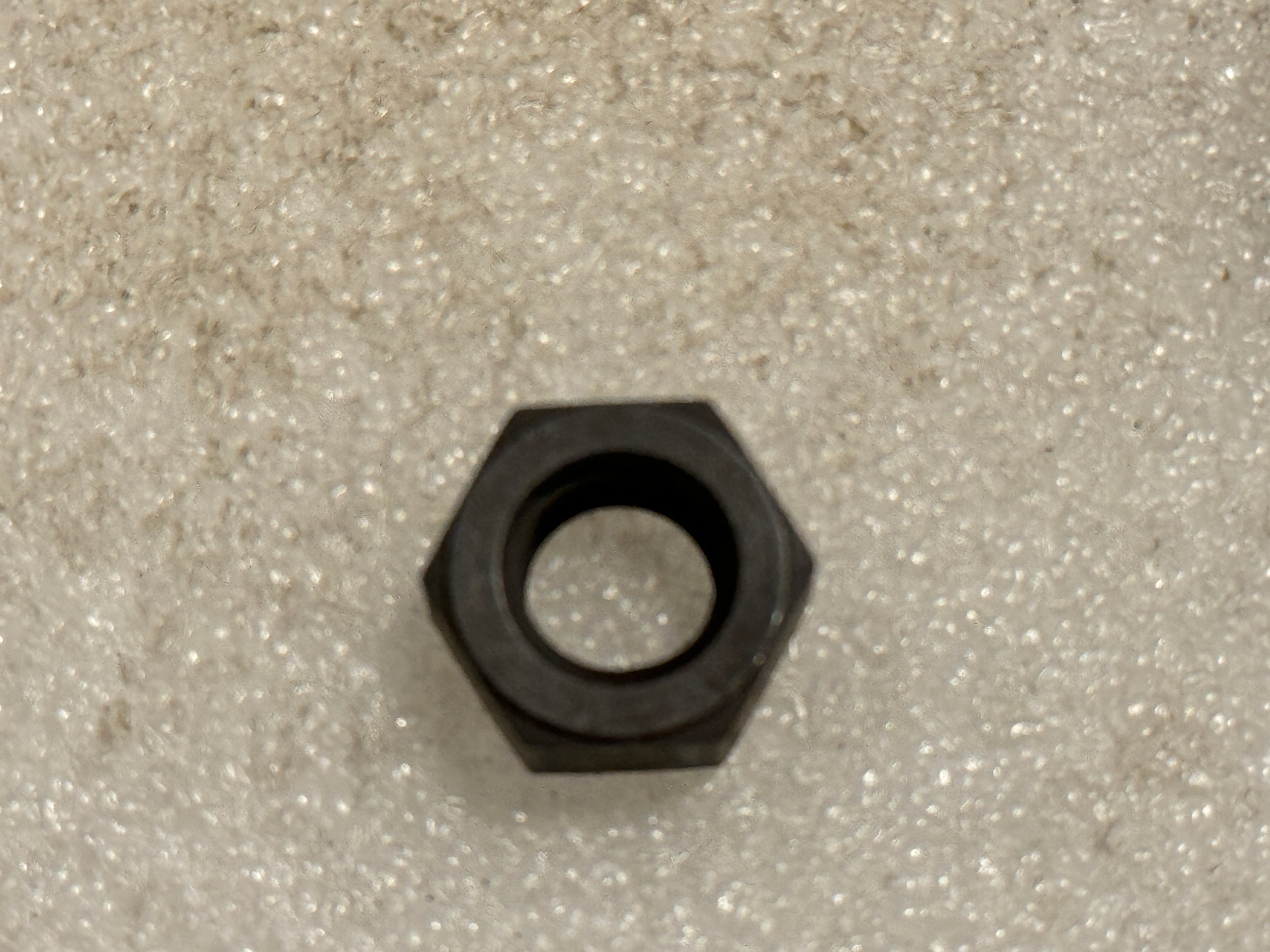 Harley 0120 7782 3/8" x 16 x 5/16" x 9/16" Parkerized Nut