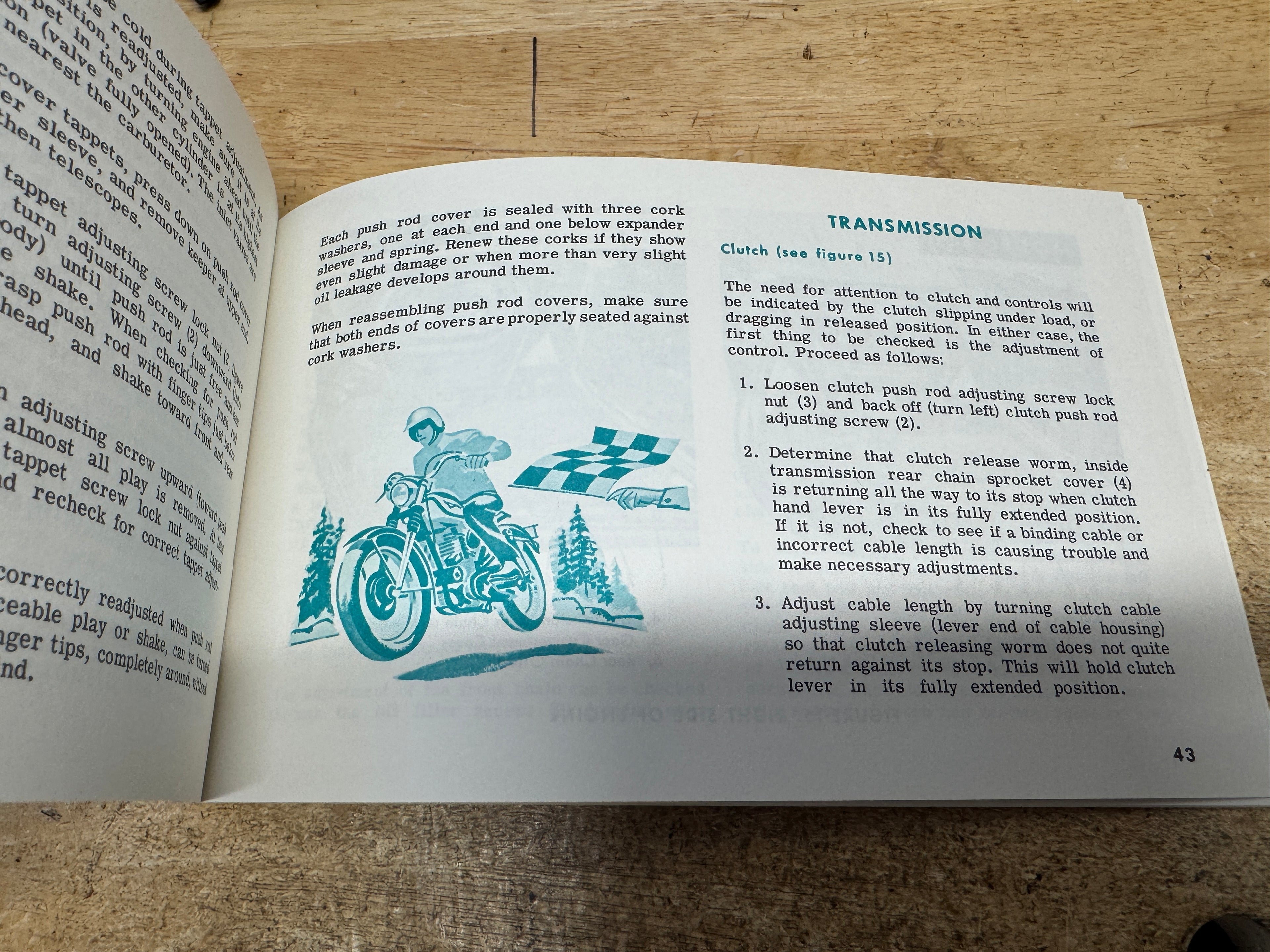 Harley 99466-66 Sportster XLH & XLCH 1966 Rider's Handbook Owner's Manual