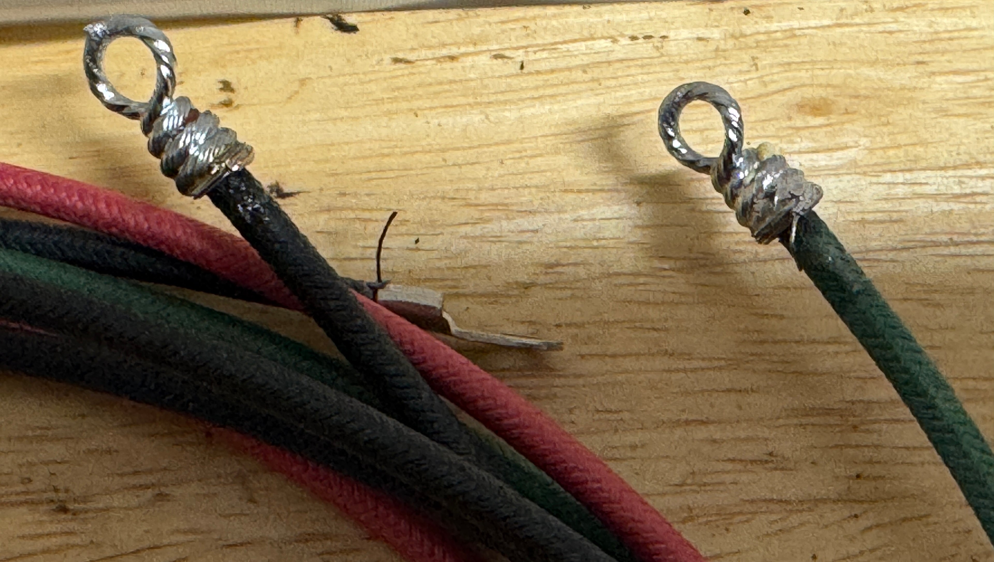 1936 4735-36 Harley EL Premium Wiring Kit Correct Looped & Tinned Terminals Cotton Woven Loom