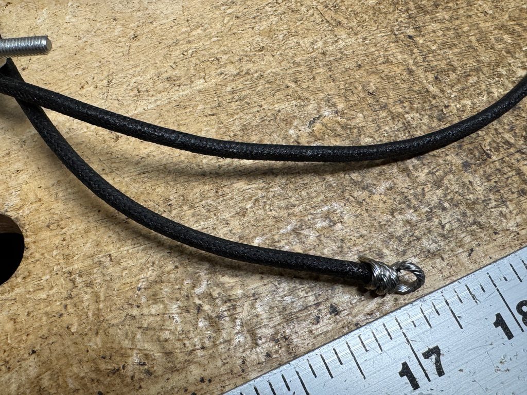 1936 4735-36 Harley EL Premium Wiring Kit Correct Looped & Tinned Terminals Cotton Woven Loom