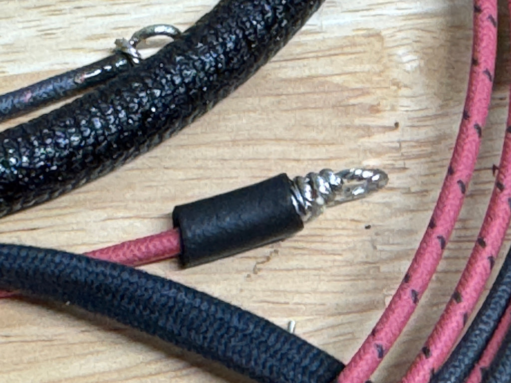 1938 Harley 4735-38 Premium Wiring Kit Tinned & Looped Ends w/ Cotton Looms