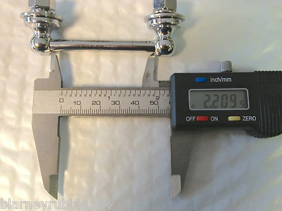 Harley Knucklehed VL Flathead Leather Saddlebag Hanger "Towel Bar" Style 34-Up