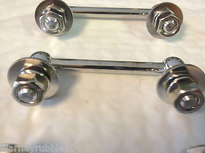 Harley Knucklehed VL Flathead Leather Saddlebag Hanger "Towel Bar" Style 34-Up