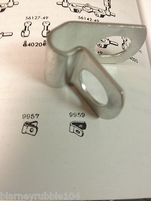 Harley 9959 Throttle Cable Guide Clip WL WLA Servicar 49-57 Clip 61-64 Advance