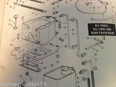 Harley Oil Tank Mounting Kit FL FLH Panhead 1958-1964 Duo-Glide USA