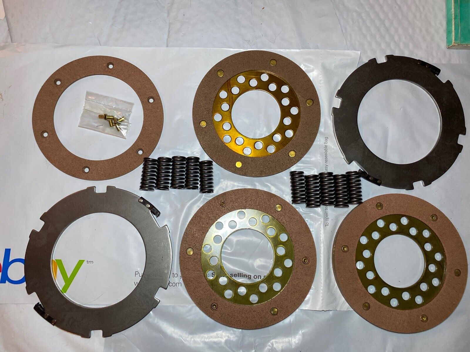 Harley G GE Servicar Clutch Plate Kit 1941-73 OEM# 37952-41 37977-41  37931-41